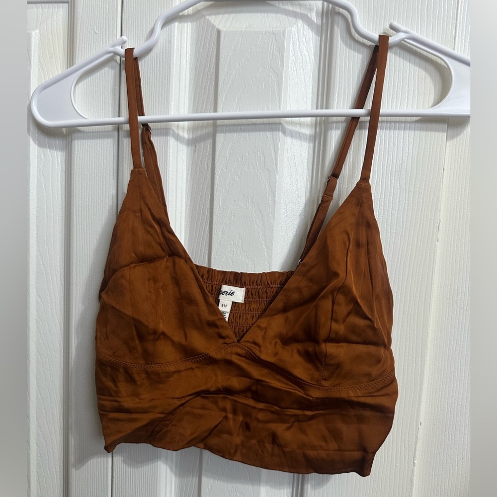 Aerie Brown Bralette Top